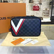  louis vuitton leather CohotBag  clutch bag 3422 - 1