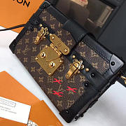 Louis Vuitton M45943 Petite Malle Monogram Size 20 x 12.5 x 6 cm - 4