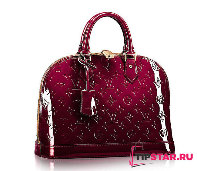 LV alma CohotBag  pm hornskin monogram vernis leather m90321 - 1