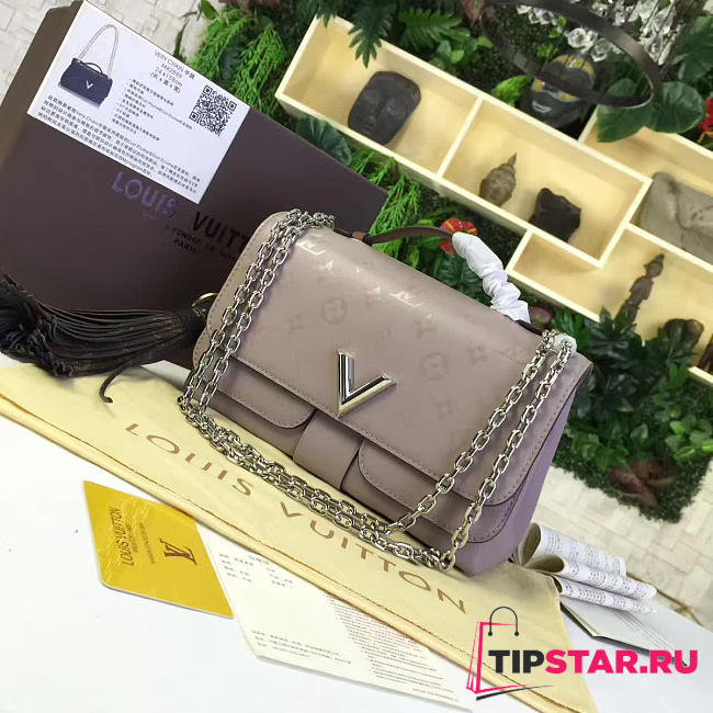 CohotBag louis vuitton very chain taupe 3583 purple - 1