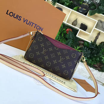 CohotBag louis vuitton pallas cluth chain marine 3612