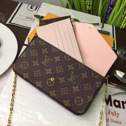  louis vuitton pochette CohotBag  felicie pink 3750 - 5