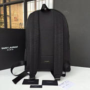 YSL Backpack Canvas Black 4830 - 4