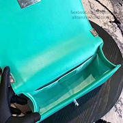 Chanel Multicolor Chevron Quilted Medium Boy Bag Green A67086 VS02100 - 3