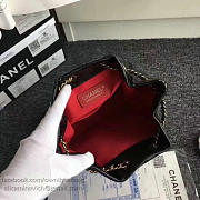 Chanel's Gabrielle Small Backpack Black A94485 VS00334 - 3