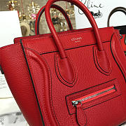 CELINE Leather Nano Luggage Z959 - 6