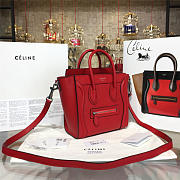 CELINE Leather Nano Luggage Z959 - 3