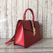 GUCCI Sylvie Leather Bag Z2138  - 5