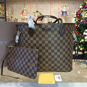 LV Neverfull MM red N41358 32cm - 4