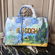 louis vuitton masters speedy jeff koons van gogh bag - 1