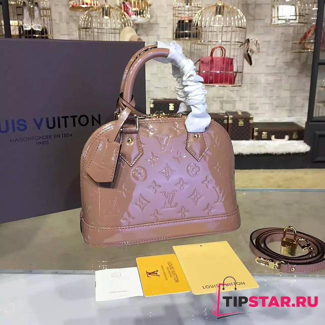 LV alma bb monogram vernis leather 3547 - 1