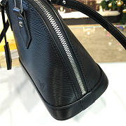 Louis Vuitton M40862 Alma BB Black Epi Leather Size 23.5 x 17.5 x 11.5 cm - 5
