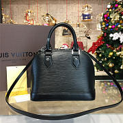 Louis Vuitton M40862 Alma BB Black Epi Leather Size 23.5 x 17.5 x 11.5 cm - 3
