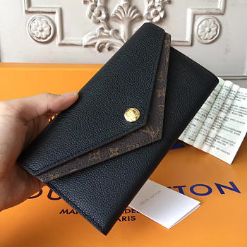 LV wallet black 3712