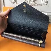LV wallet black 3712 - 4