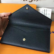 LV wallet black 3712 - 3