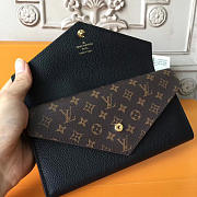 LV wallet black 3712 - 2
