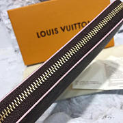 LV clemence wallet pink flower - 6