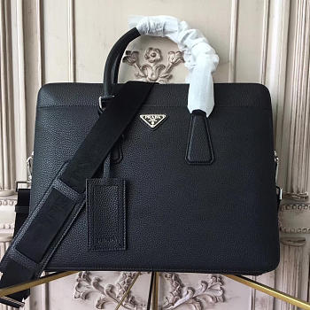Prada leather briefcase 4193