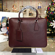 Prada Leather Briefcase 4219 - 6