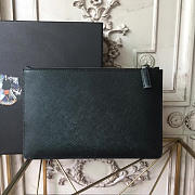 PRADA Leather Clutch Bag 4304 - 4