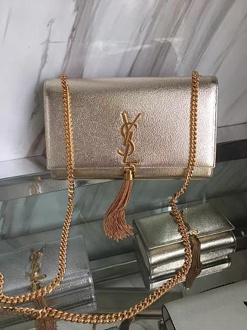YSL Monogram Kate Bag With Leather Tassel 5043