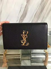 YSL Monogram Kate Grain De Poudre Embossed Leather 5054 - 5