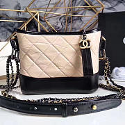 Chanel's Gabrielle Small Hobo Bag Beige A91810 VS06808 - 1