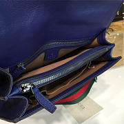 GUCCI Dionysus Medium Top Handbag Blue/Green/Red Leather - 2