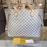 LV Neverfull GM rose ballerine N41604 size 40x33x20 cm - 3