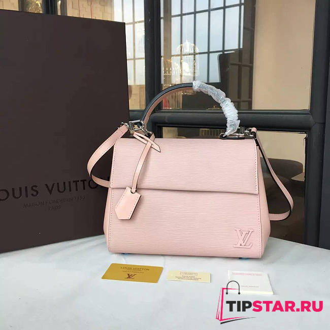 CohotBag louis vuitton cluny bb rose ballerine - 1