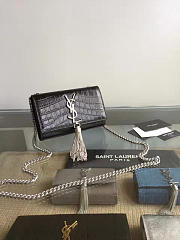 YSL Monogram Kate Bag With Leather Tassel 4770 - 6
