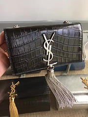 YSL Monogram Kate Bag With Leather Tassel 4770 - 5