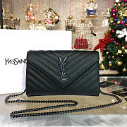 YSL Monogram College Calfskin 4789 - 1