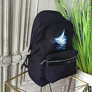 YSL Backpack Black 4822 - 3