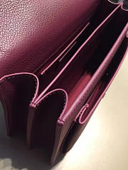 YSL Medium Sunset Bag Grained Leather 4852 - 4