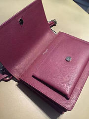 YSL Medium Sunset Bag Grained Leather 4852 - 3