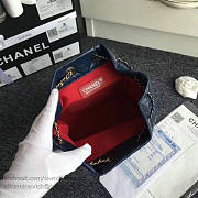 Chanel's Gabrielle Small Backpack (Blue And Black) A94485 VS09477 - 5