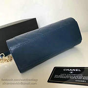 CHANEL Small Label Click Leather Shopping Bag (Blue) A93731 VS04747 - 5