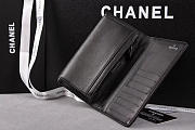 chanel wallet a68722 black  - 3