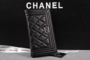 chanel wallet a68722 black  - 5