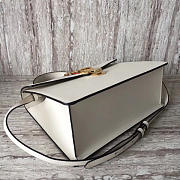 GUCCI Sylvie Leather Maxi Top Handbag 2137 - 3