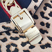 GUCCI Sylvie Leather Bag 2595 - 6