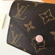 LV victorine wallet rose ballerine 3211 - 5