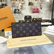  louis vuitton emilie wallet  - 3