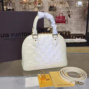 LV alma bb monogram vernis leather 3536 - 4