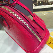 LV alma bb shining red monogram vernis leather 3555 - 4