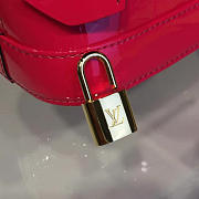 LV alma bb shining red monogram vernis leather 3555 - 6