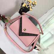  louis vuitton double v CohotBag  pink 3641 - 1