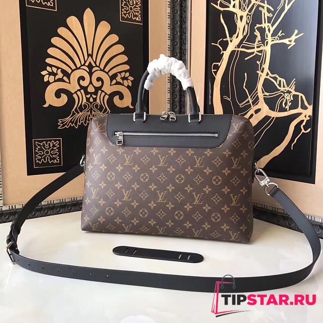 LV porte documents jour monogram macassar canvas 3830 - 1